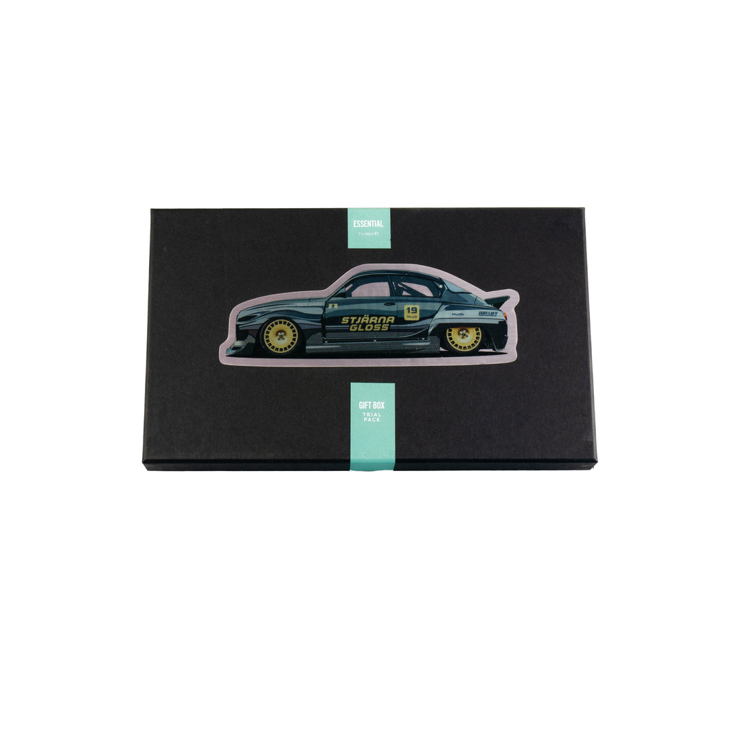 Stjarnagloss essential car detailing gift box