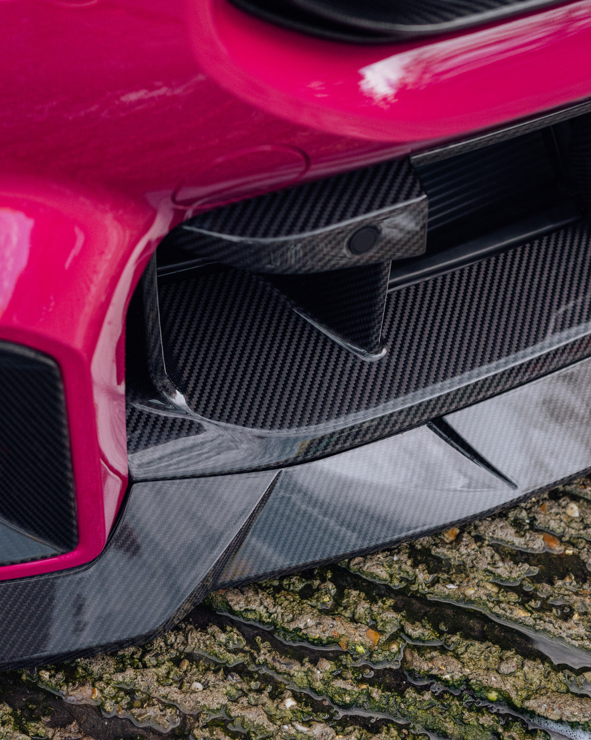 Up close photo of BMW car