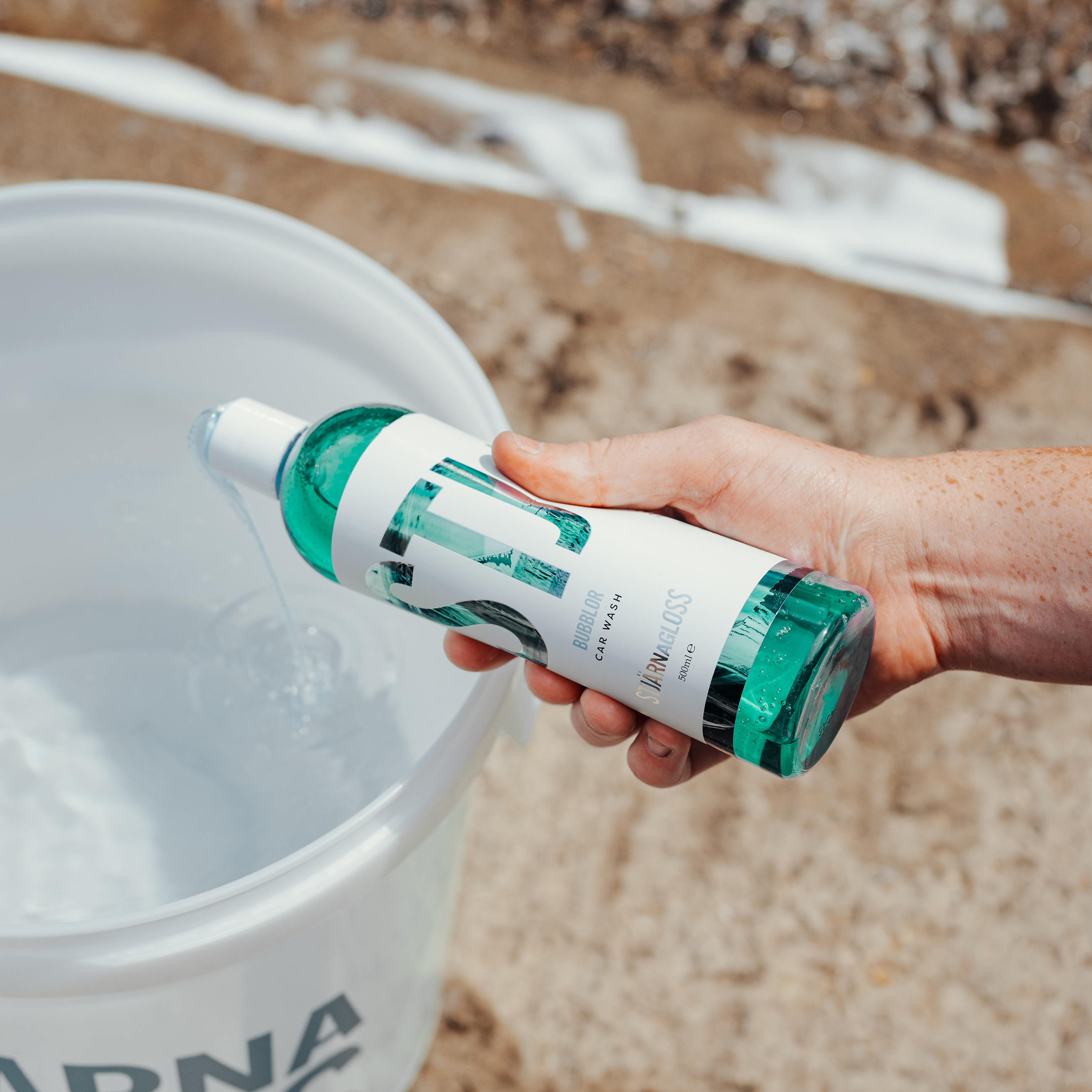 Bubblor car detailing product