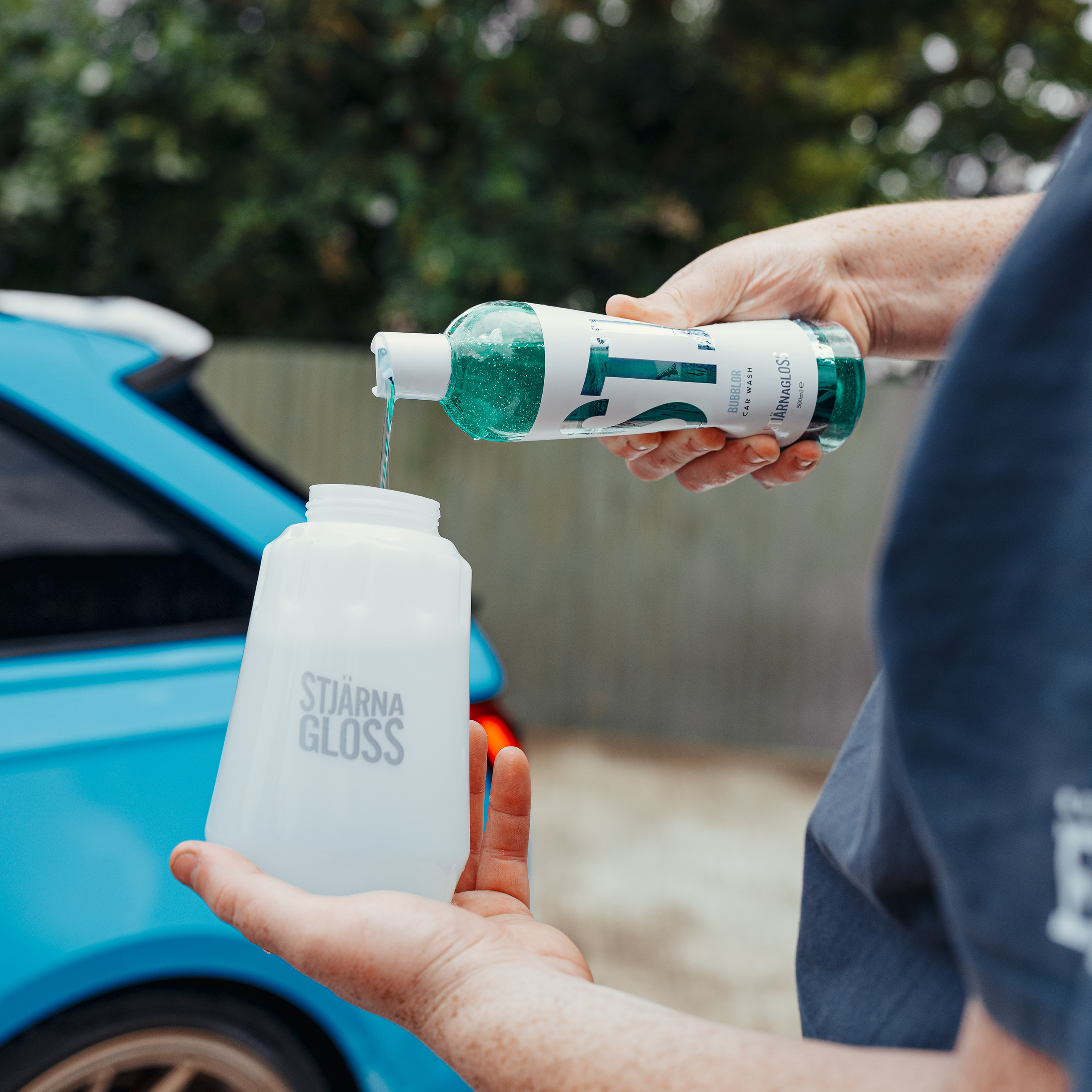 Bubblor car detailing product