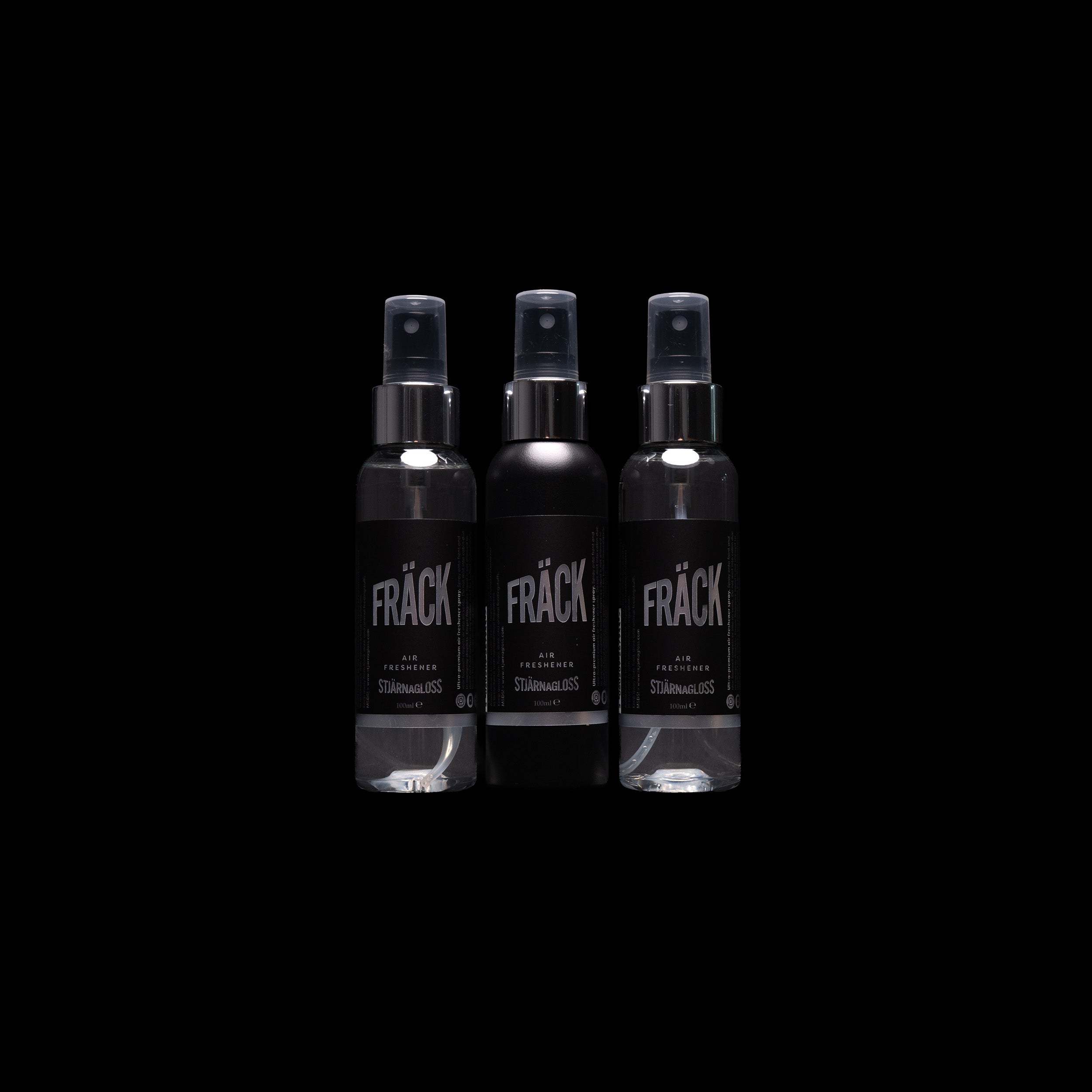 Fräck - All Black Car Air Freshener