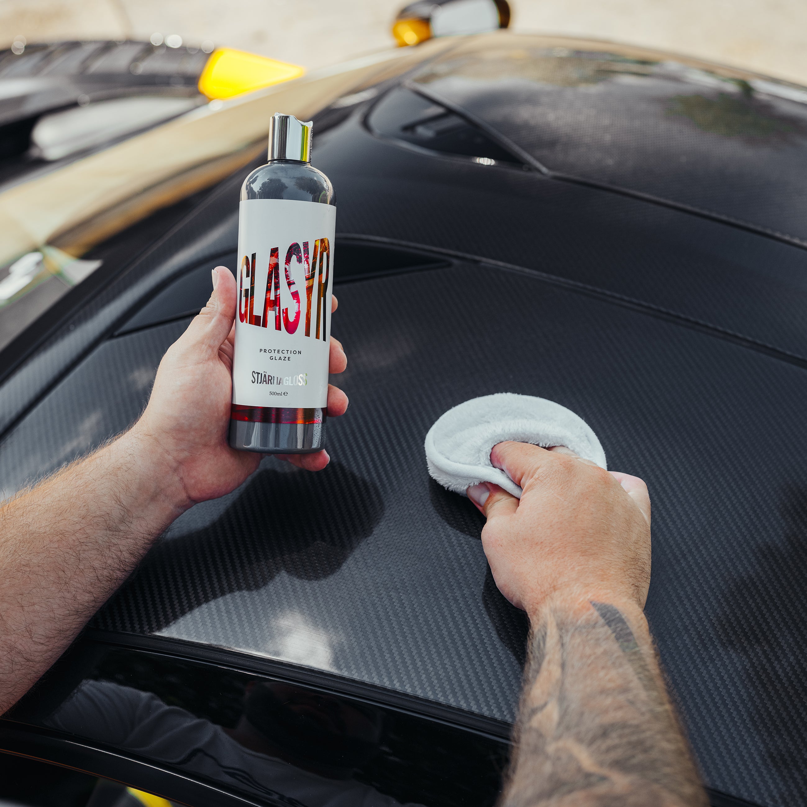 using Glasyr - Protective Glaze