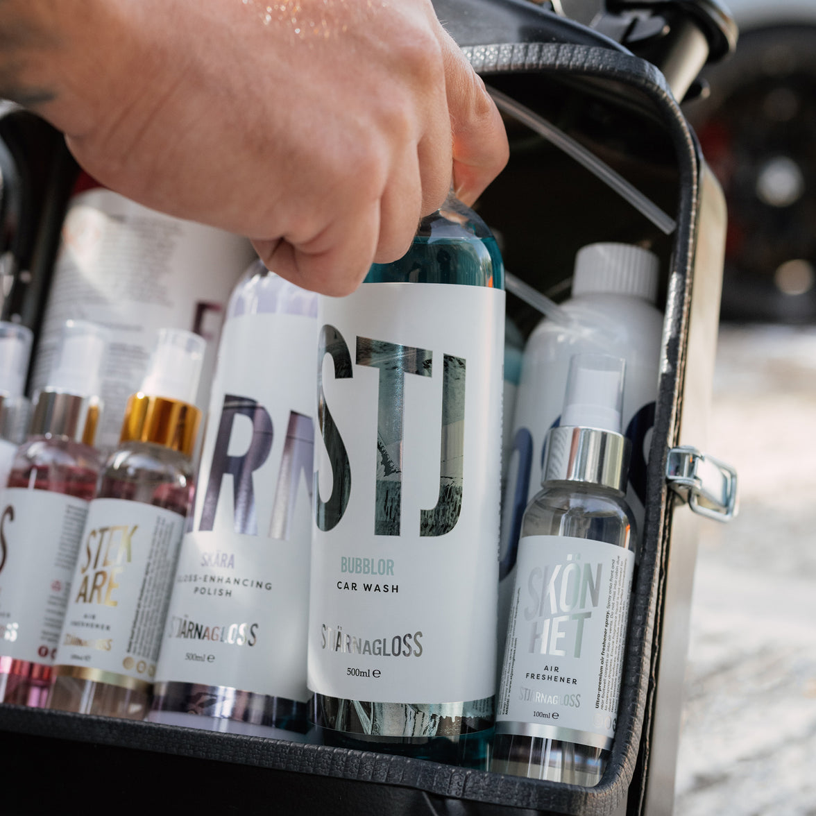 Bubblor car wash spray