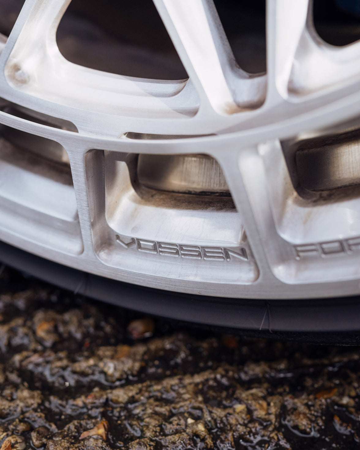 Up close shot of an alloy