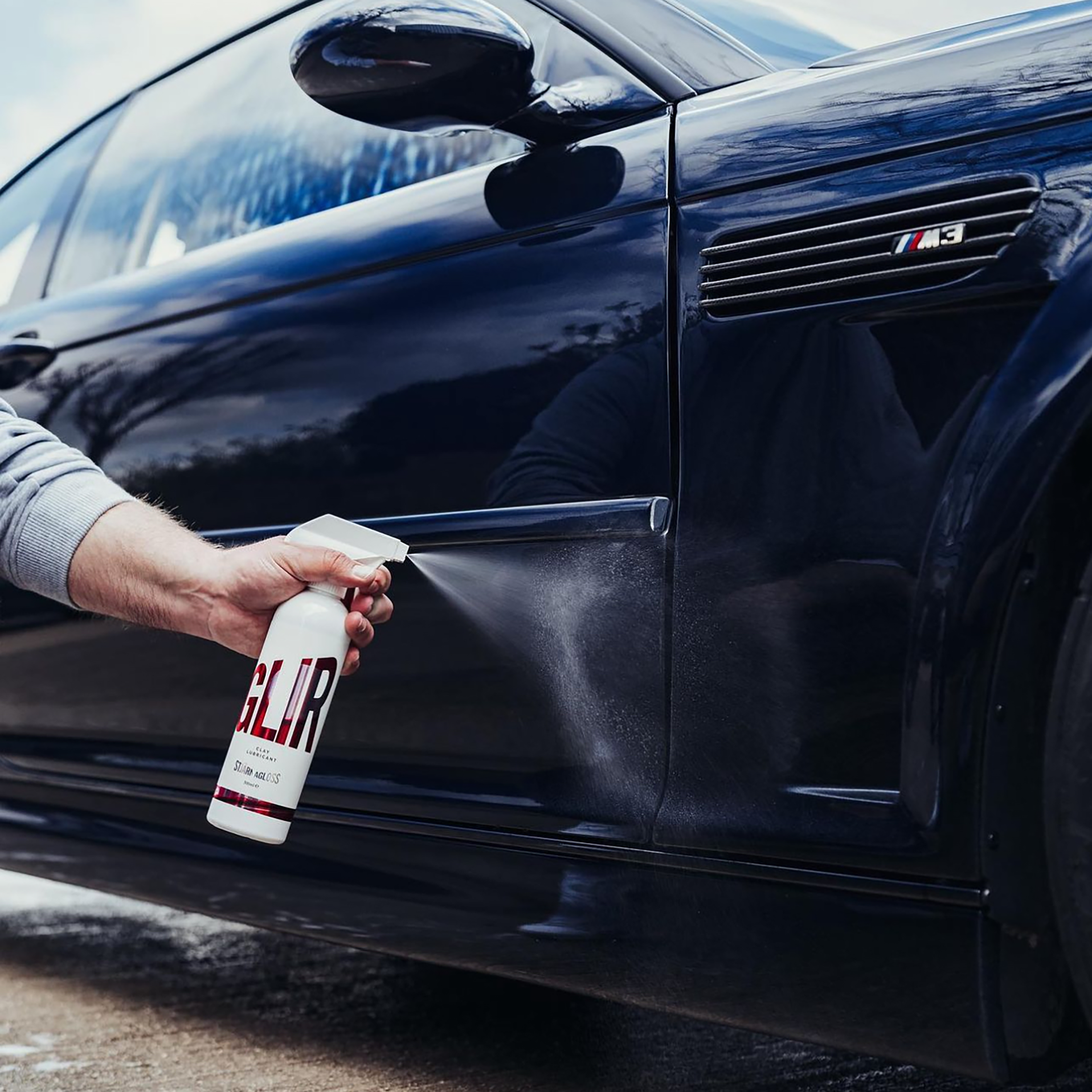 Glir car detailing spray