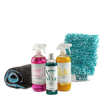 Gloss Wash Kit - citrus pre-wash, shampoo, rinse aid, wash mitt and drying towel - HS3405300000