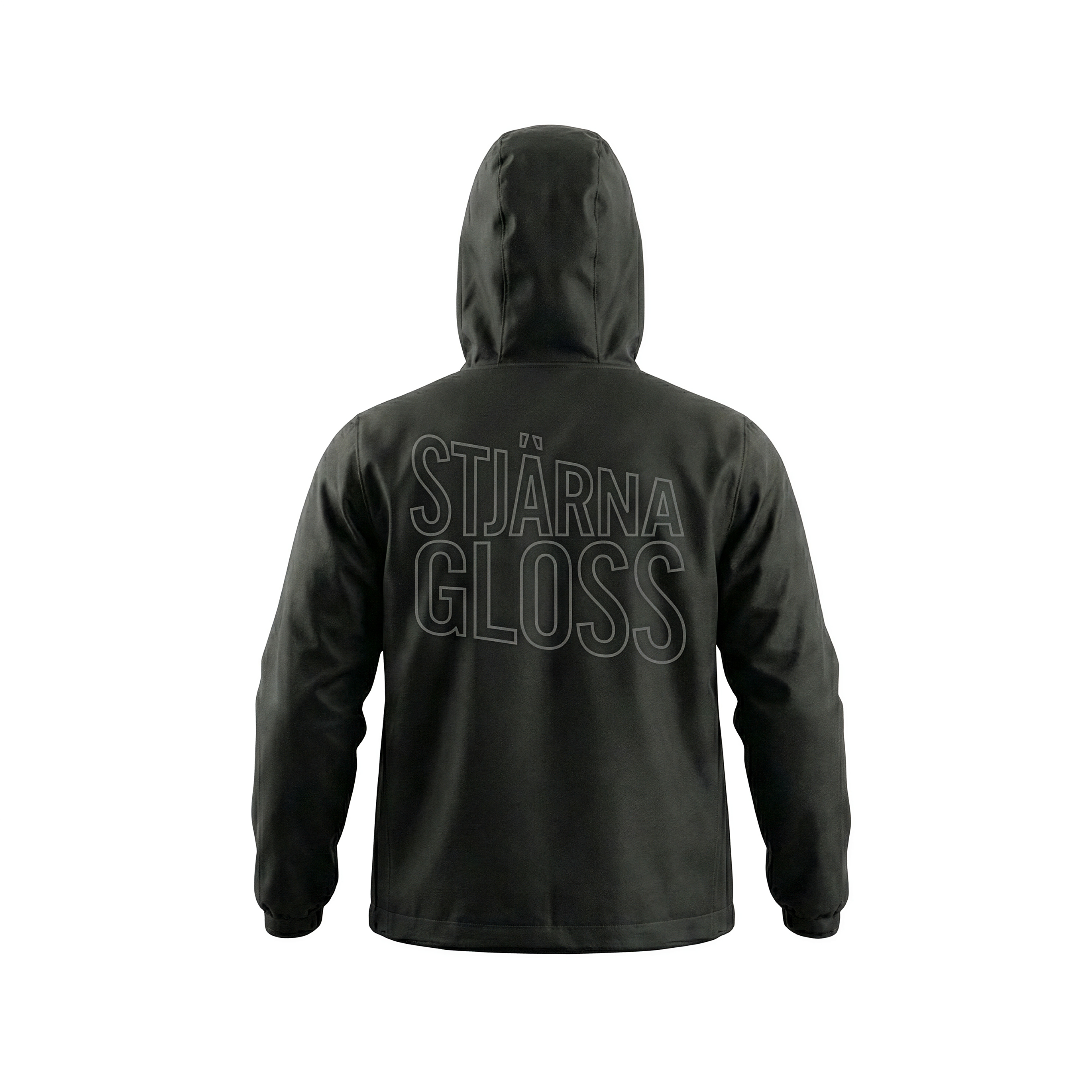 Stjärnagloss Black Windbreaker
