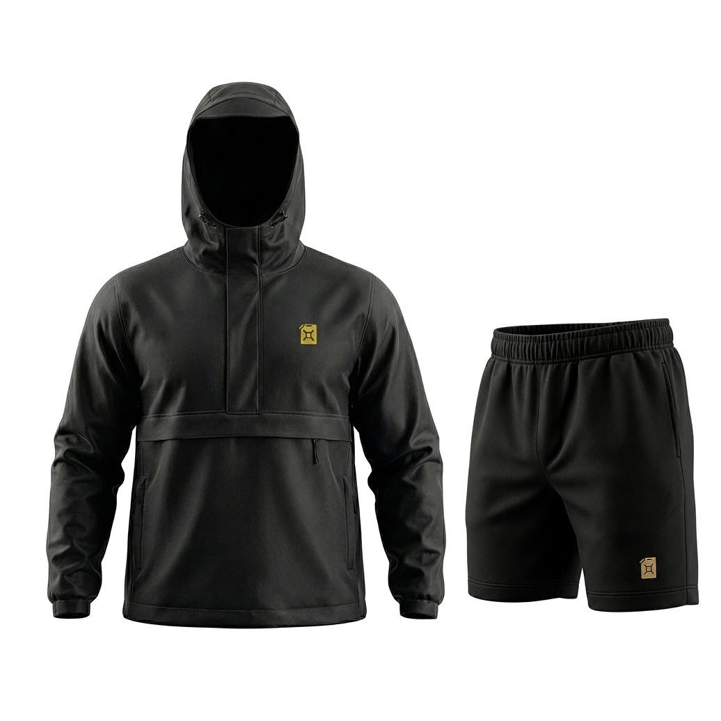 Stjärnagloss Black Windbreaker Twin Set