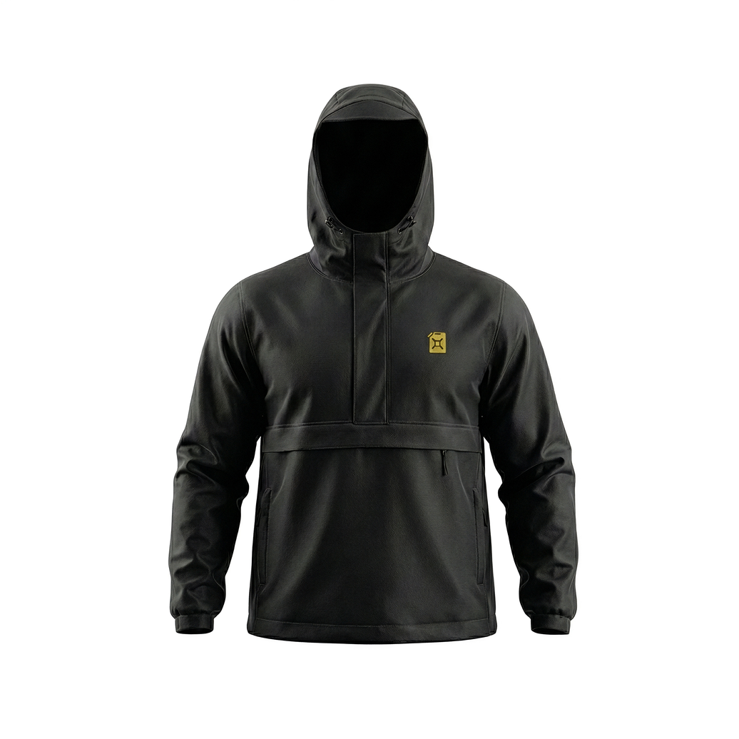 Stjärnagloss Black Windbreaker
