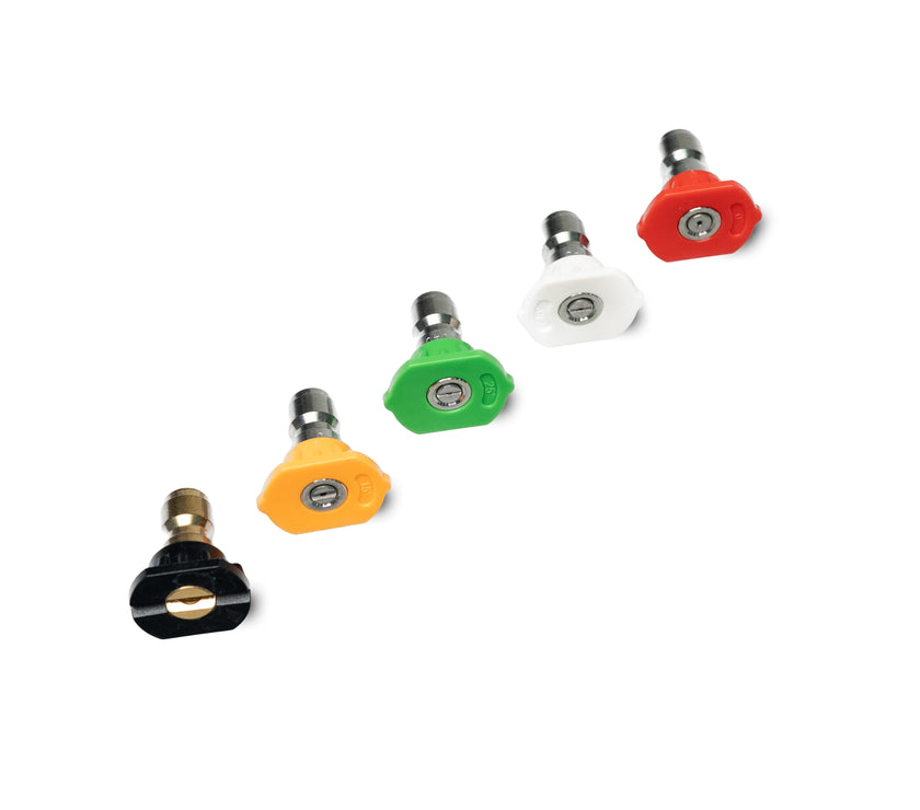 Snöstorm Quick Release Nozzles - 5pc Spray/Jet for Pressure Washer Gun