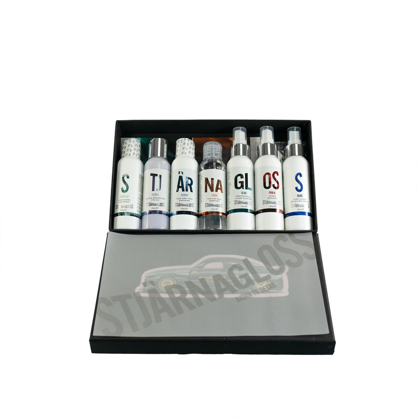 Essential Intro Detailing Gift Box – 7 x 100ml Samples