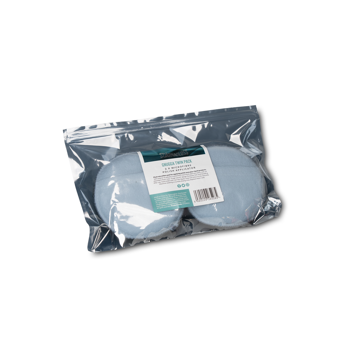 Gnugga Twins - 2x Microfibre Polish Applicators