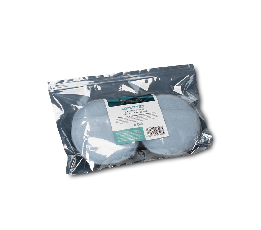 Gnugga Twins - 2x Microfibre Polish Applicators