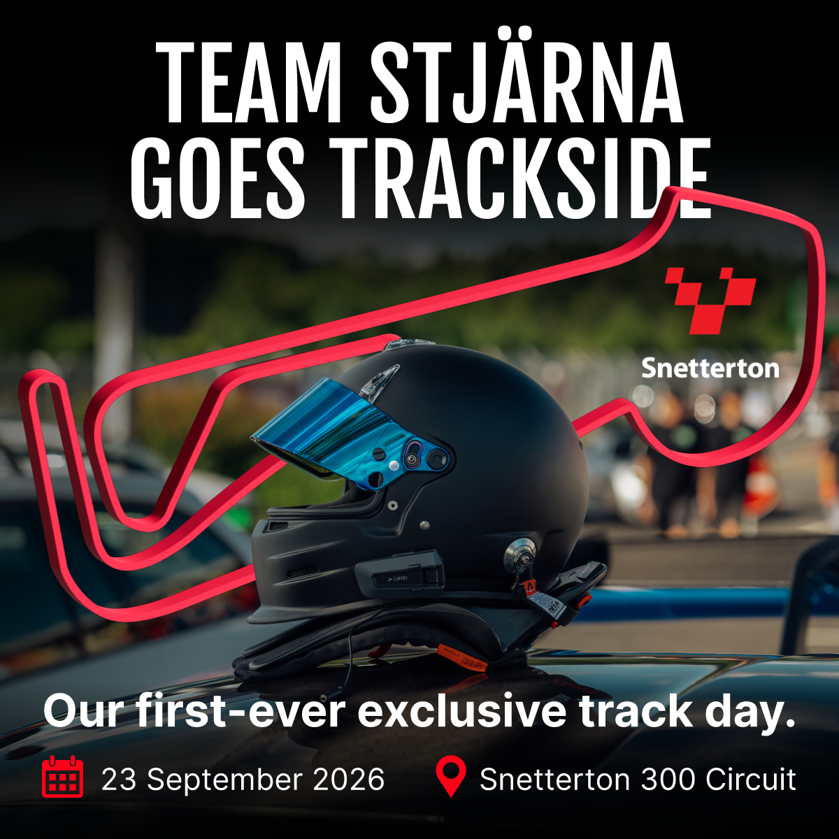 Stjärnagloss Exclusive Car Trackday Snetterton 300 - Weds 23 September 2026 - 105dB/92dB