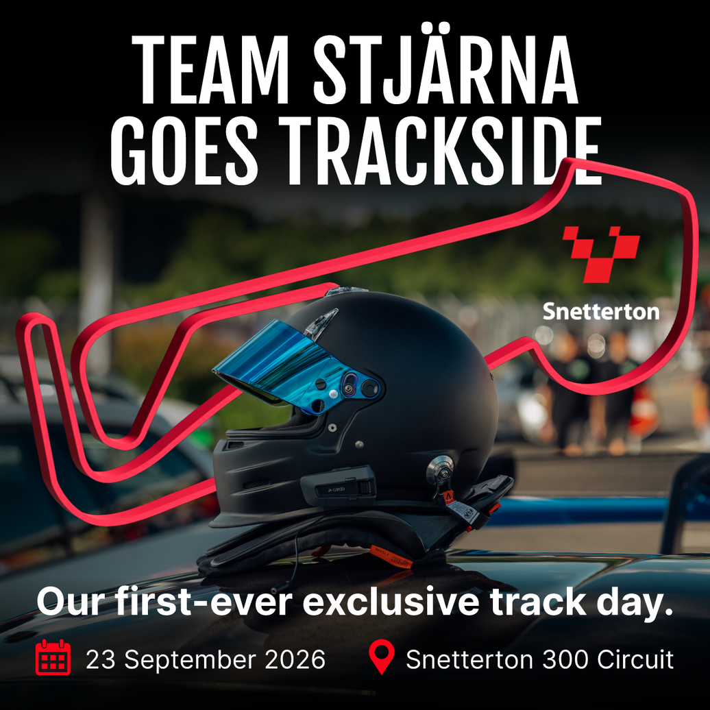 Stjärnagloss Exclusive Car Trackday Snetterton 300 - Weds 23 September 2026 - 105dB/92dB