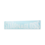 Stjärnagloss vinyl sticker - white, cut vinyl for windows etc. - Stjarnagloss